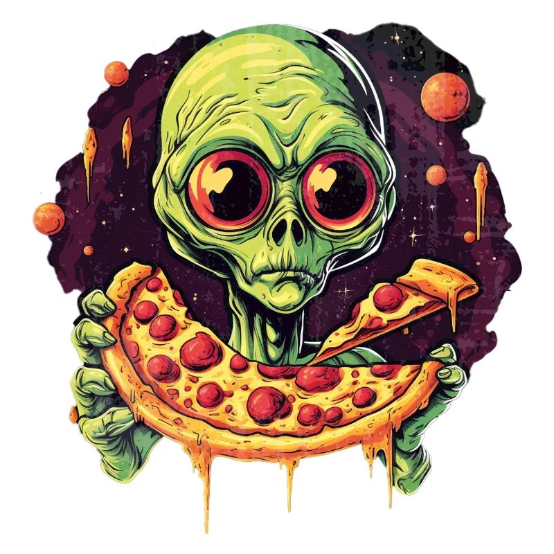 Pizza Alien
