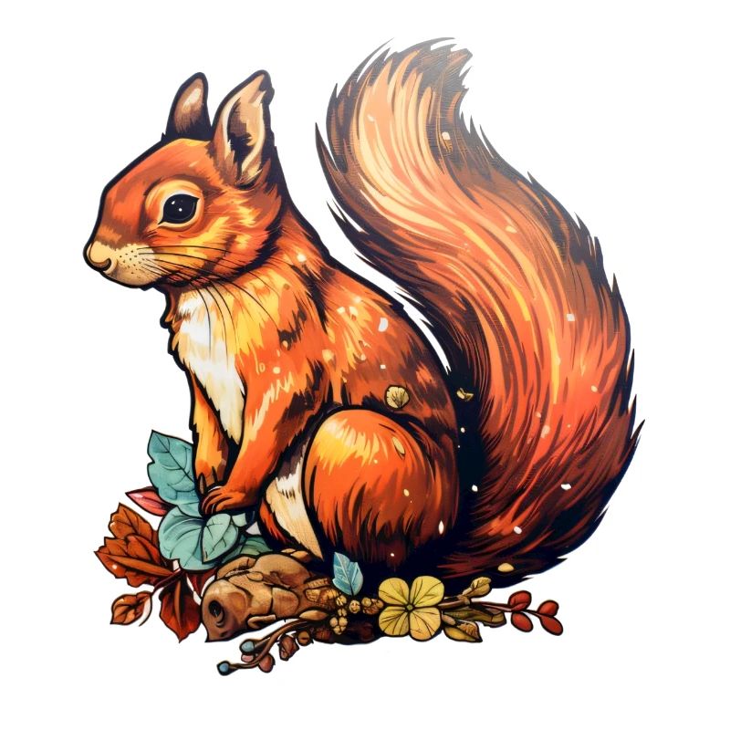 Squirrel cute