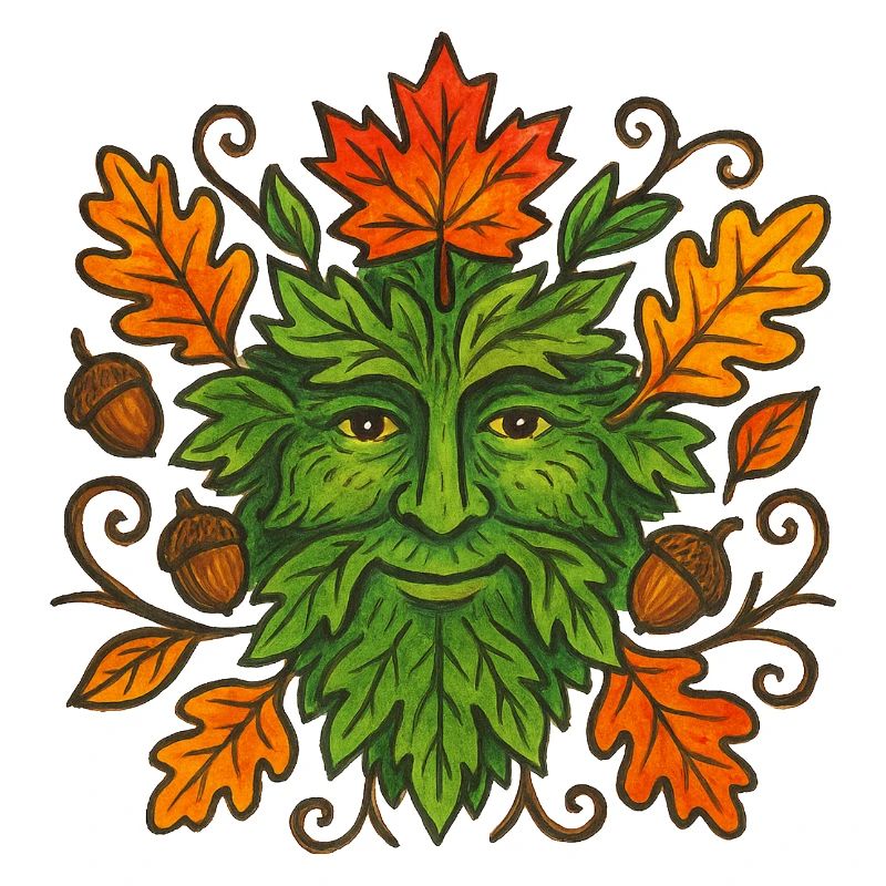 Herbstlicher Greenman
