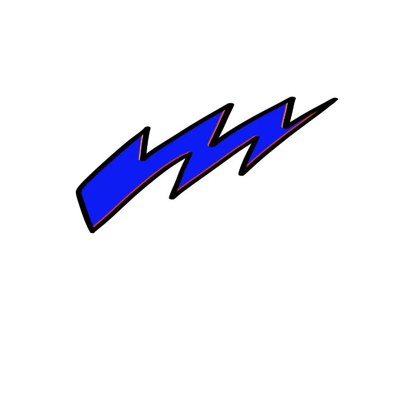 Blitz blau