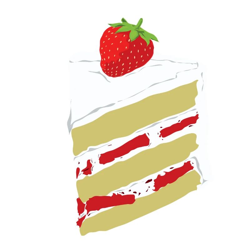 Kuchen Erdbeere Lecker Geschenk Idee Torte