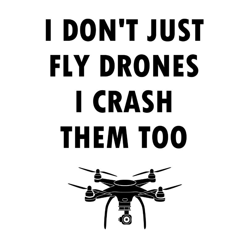 Drone Quadcopter Crash FPV Flying Gift Hobby
