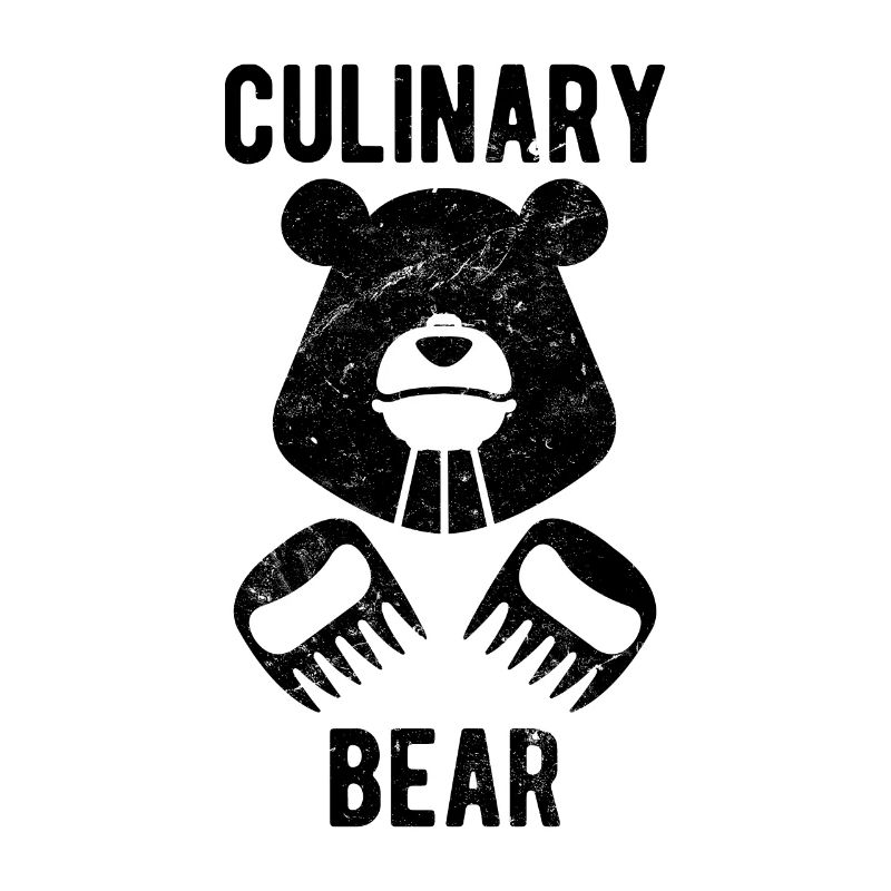 Clever Culinary Bear Grilling Design BBQ