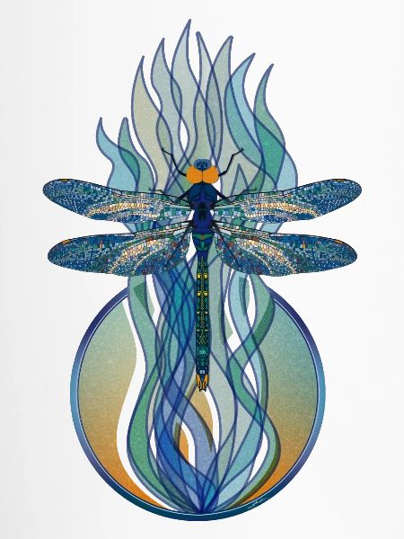 Libelle Jugendstil