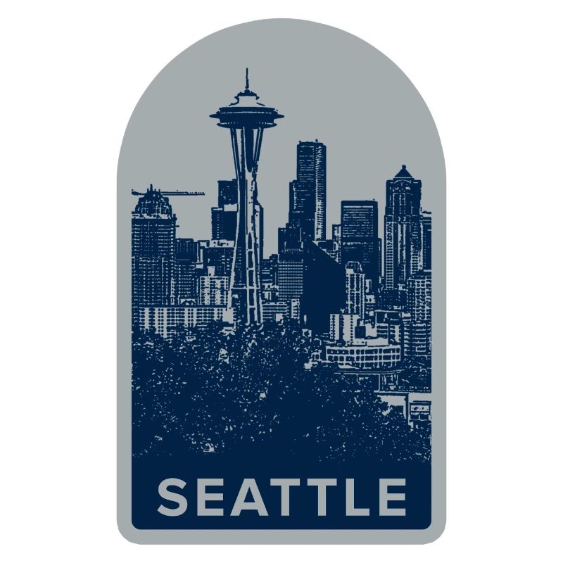 Seattle Skyline Abzeichen