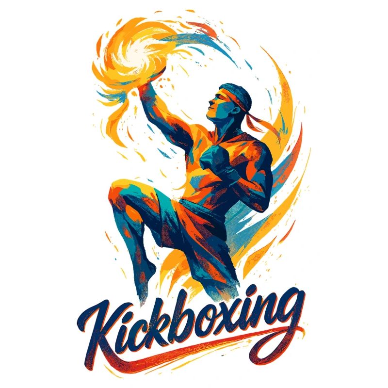 Kickboxing Boxer Fighter Dynamic Gift