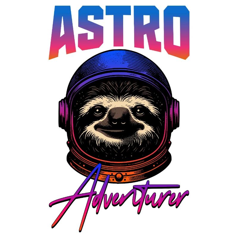 Faultier Astronaut