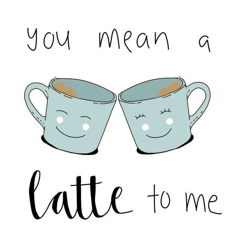 Latte Kaffee