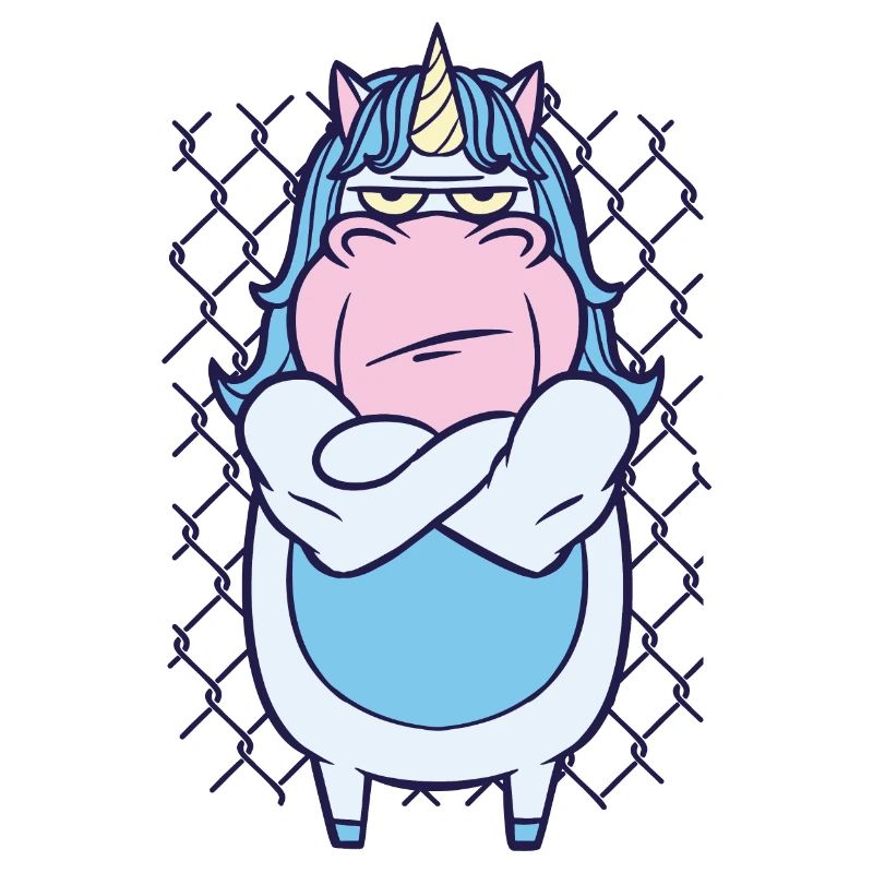 Angry Unicorn Gift