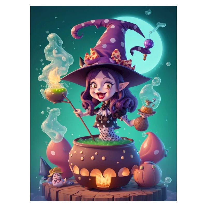 Whimsical witch