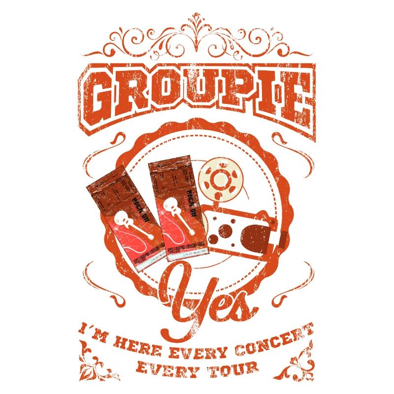 Groupie Konzert Stagecrew Event Geschenk