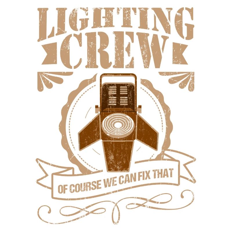 LIGHTING CREW Lichttechniker Show Geschenk Veranst