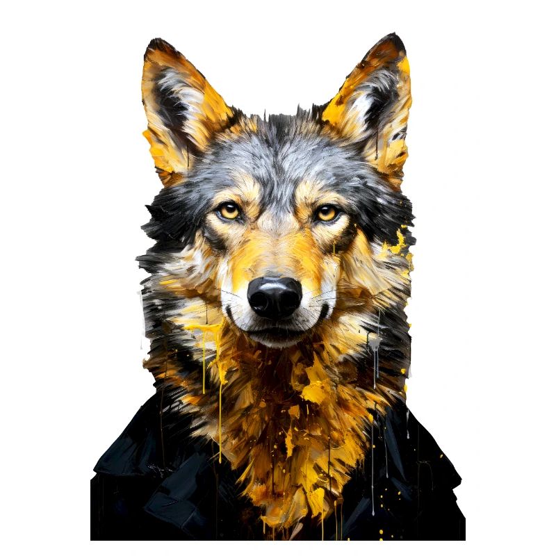 Wolf Tierkunst #wolf