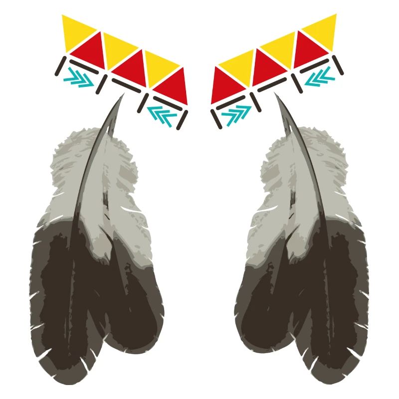 indianische ornamente