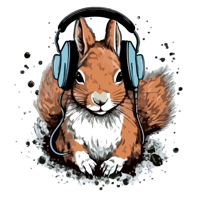 Jiko das audiophile Eichhörnchen