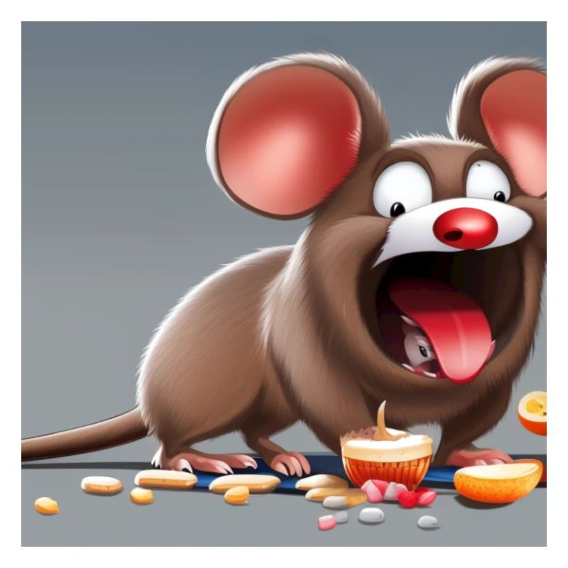 hungry mouse