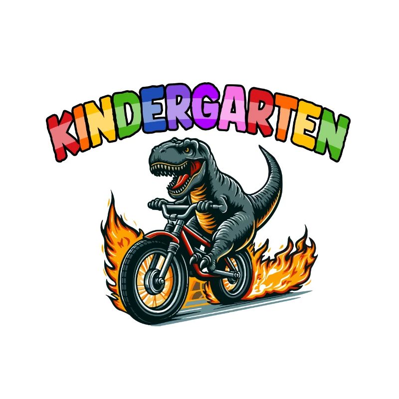 T-Rex Dino Kindergartenstart Kinder Jungs, Mädchen