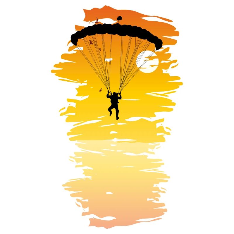 Parachutist Skydive Parachute