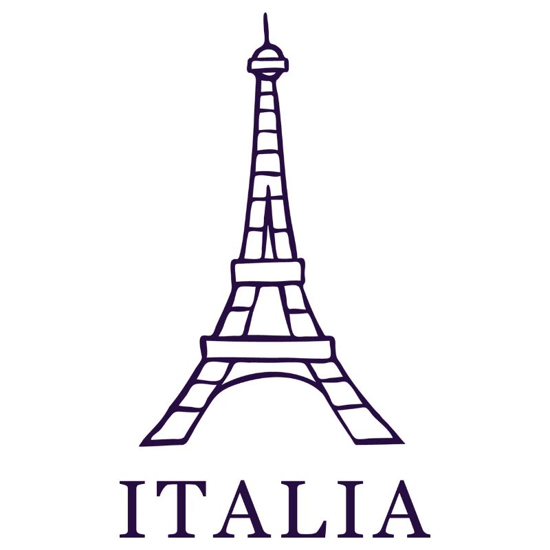 Italien Eifelturm Design