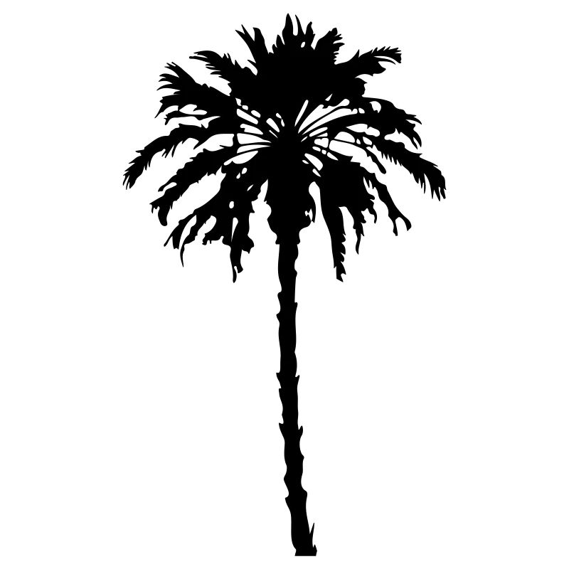 Palm Silhouette Symbol