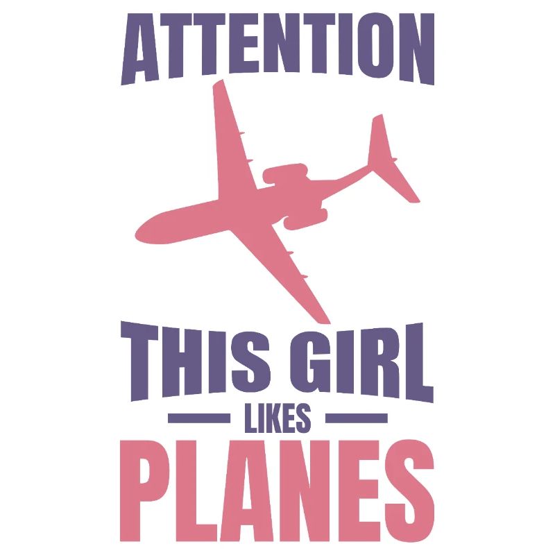 Flugzeug Mädchen