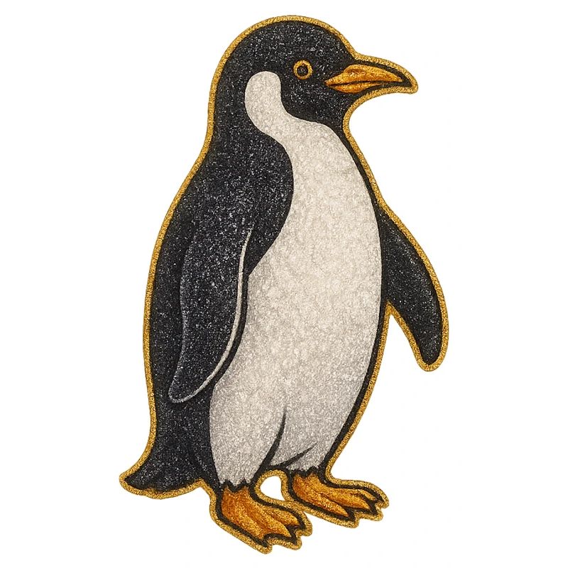 Glitzernder Pinguin Sticker