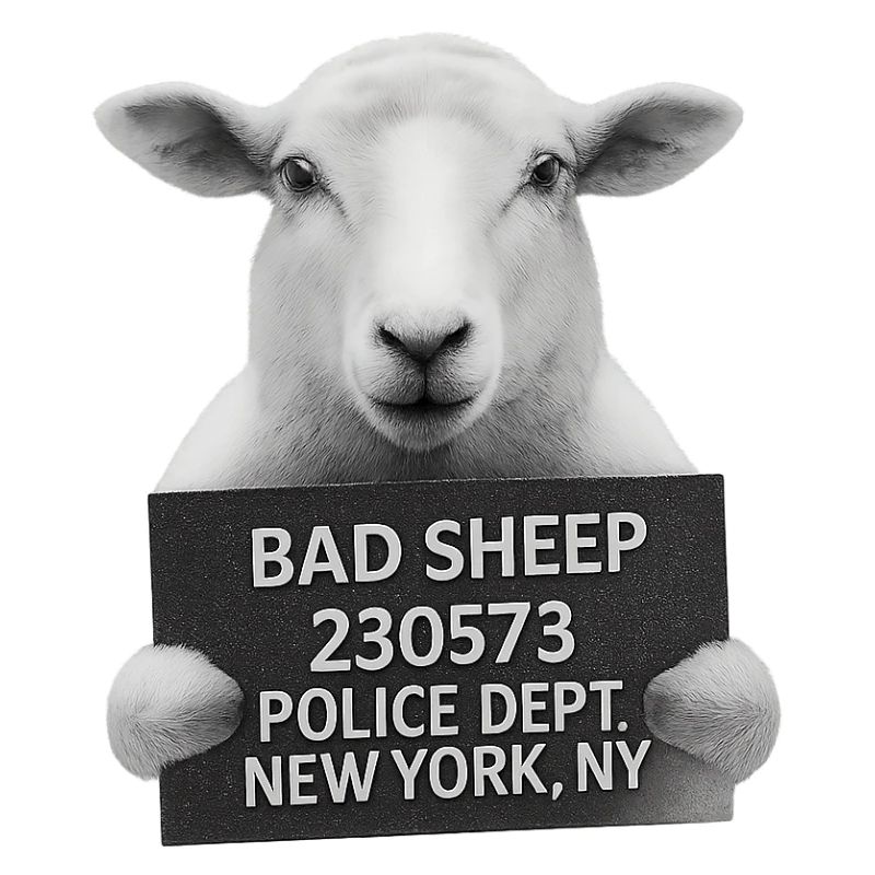 Bad Sheep Shield Motif
