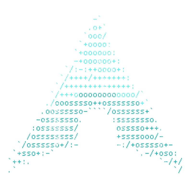 arch linux blue vintage