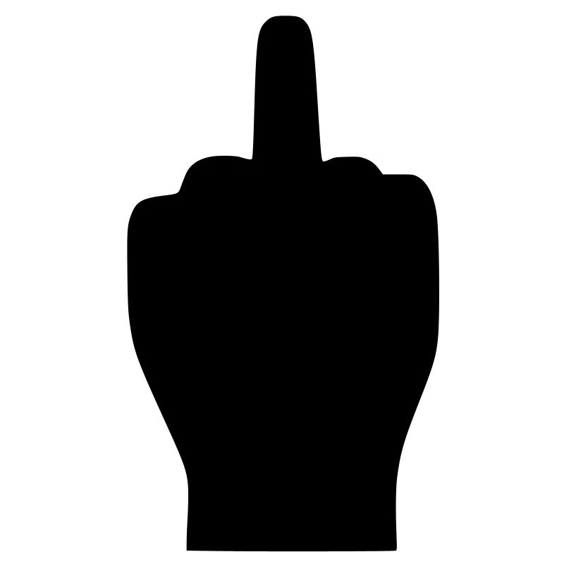 Finger-Gruß
