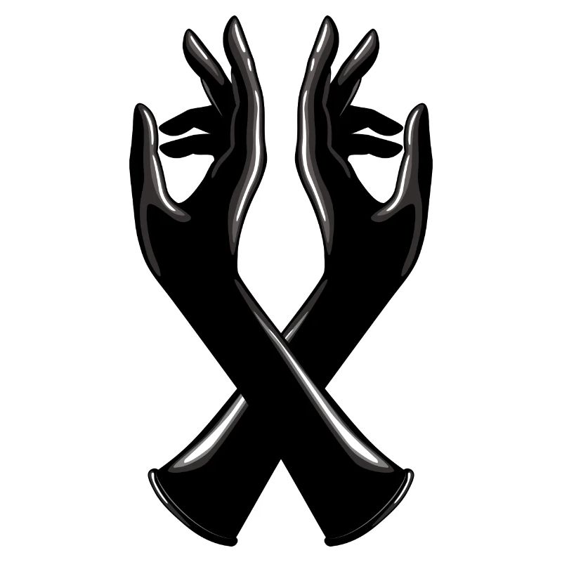 rubber gloves 1a