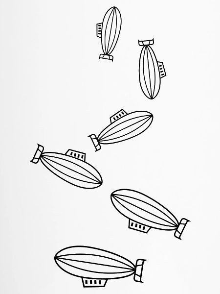 Zeppelin Icon Symbol