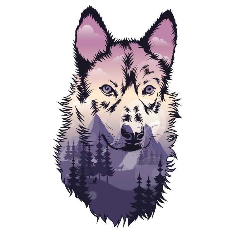 Wolf Shepherd Dog