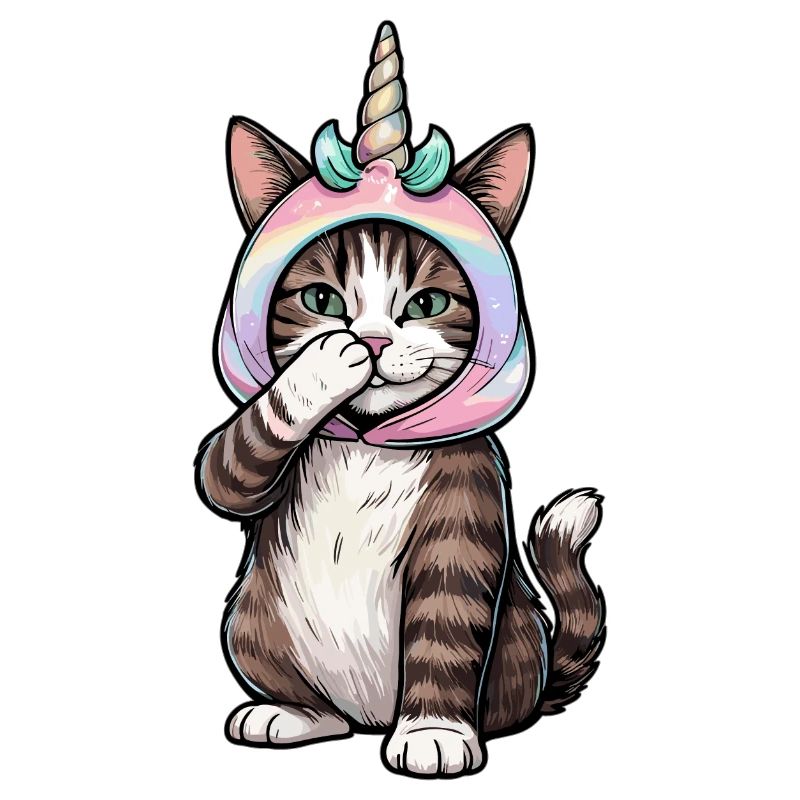 Einhorn Katze