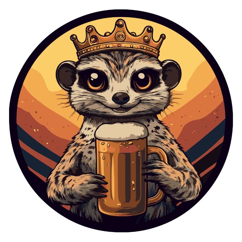 Erdmännchen Bier Comic