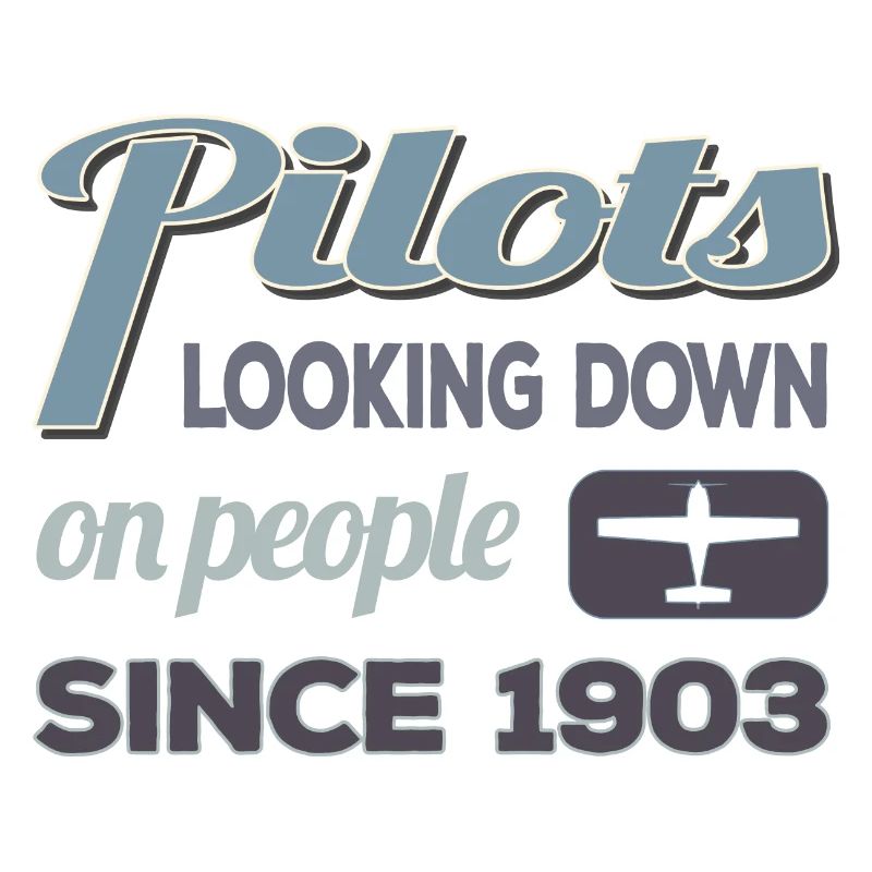 Pilots looking down on people - Helles Design