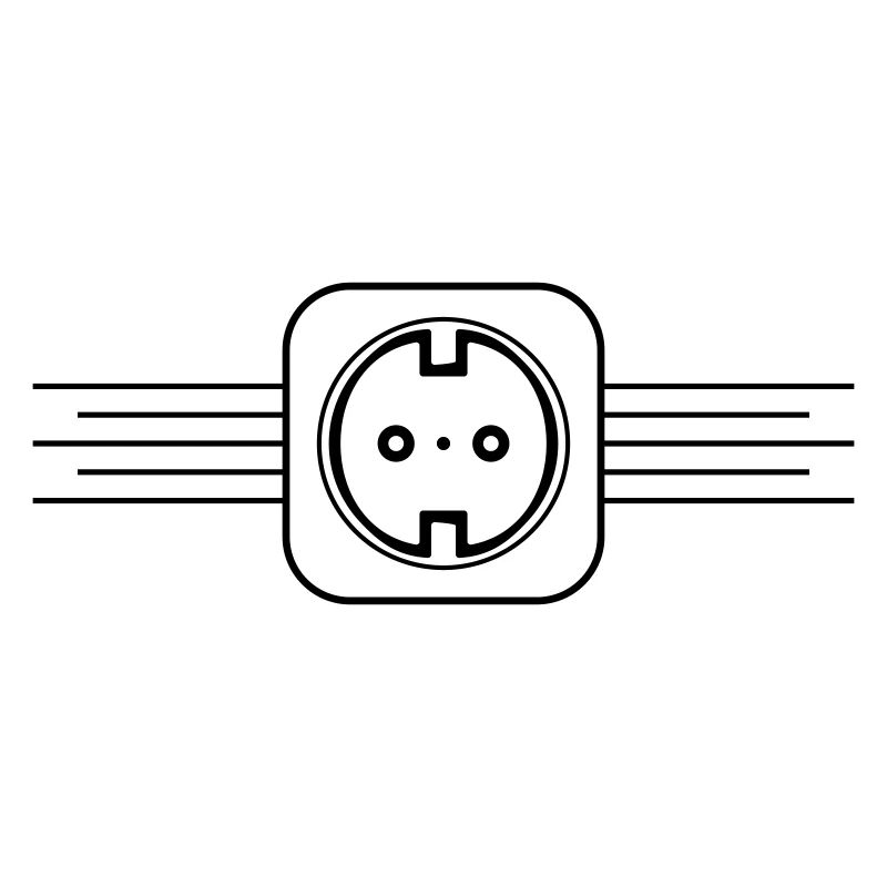 Steckdose Icon Strom