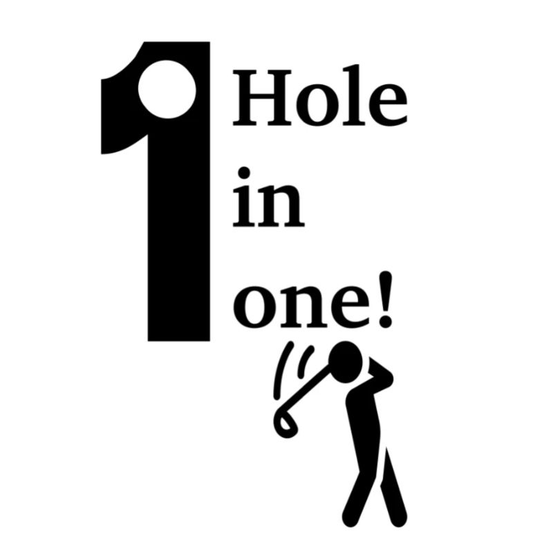 Hole in one!