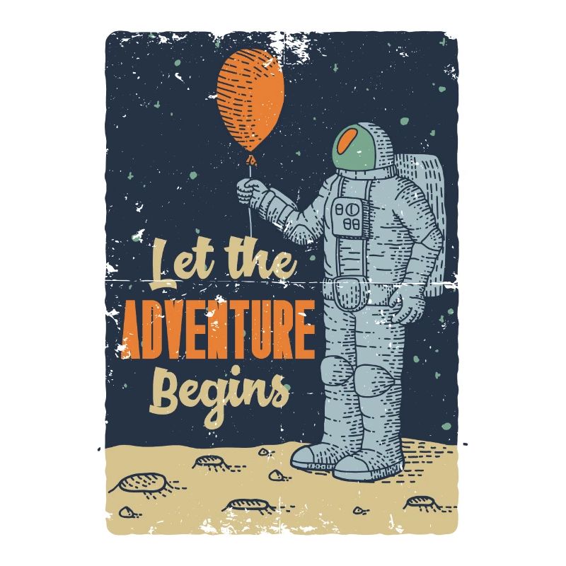 Let the Adventure Begins Geschenkidee