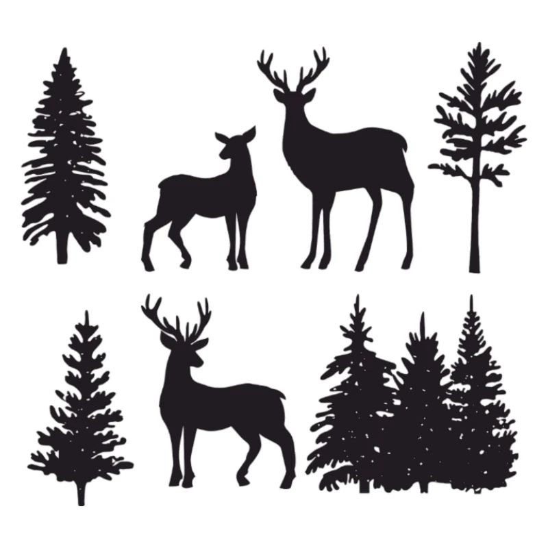 Weihnachtshirsche