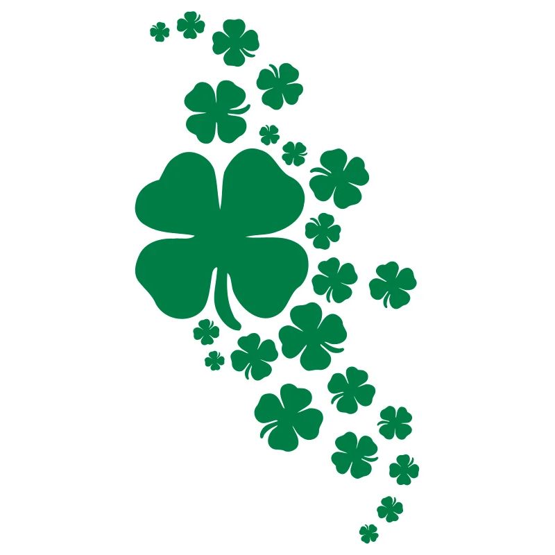 thème de la Journée Kleblatt de trèfles Saint-Patrick