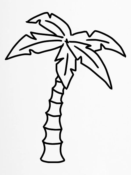 Palme Skizze