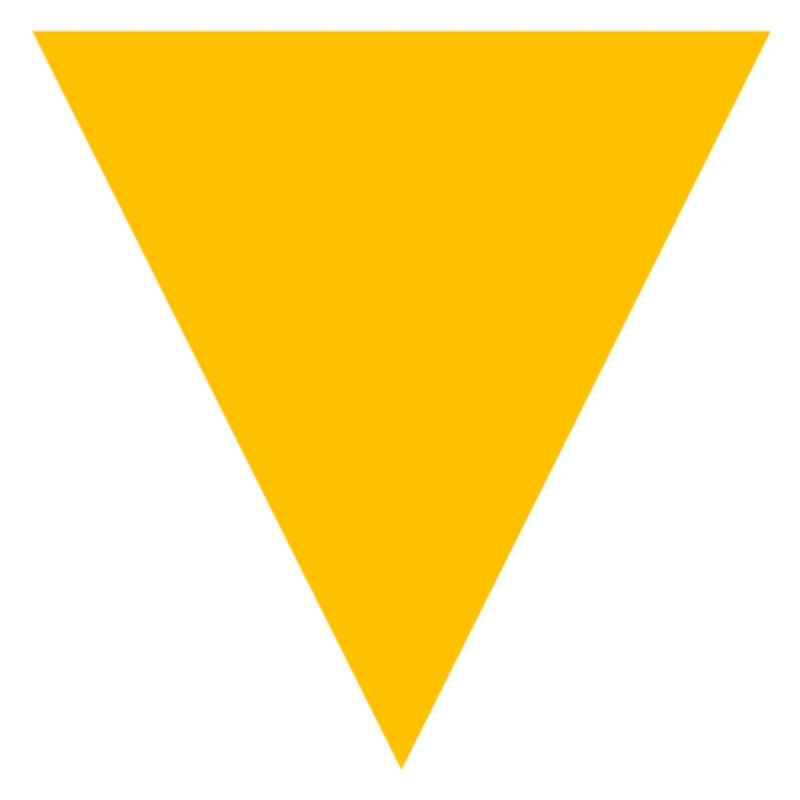 Yellow triangle