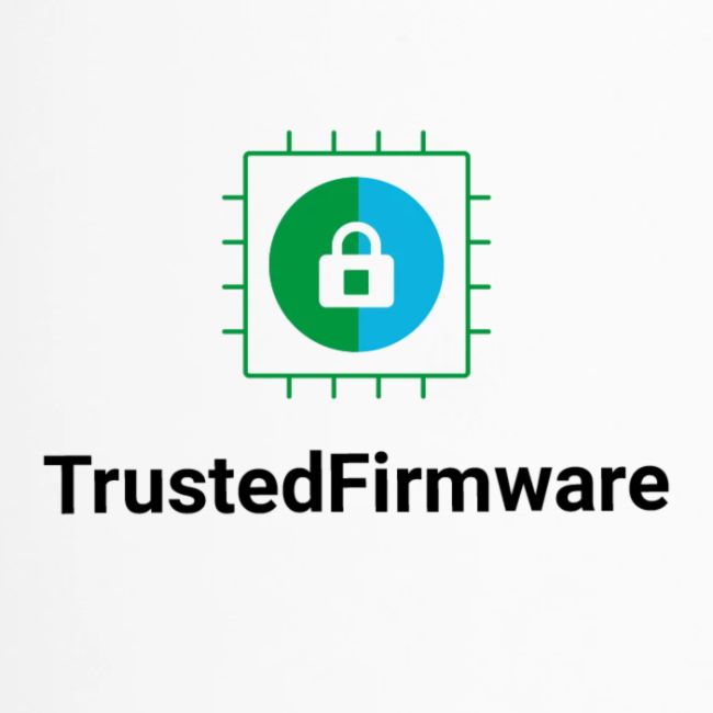 TrustedFirmware Logo verticle no org