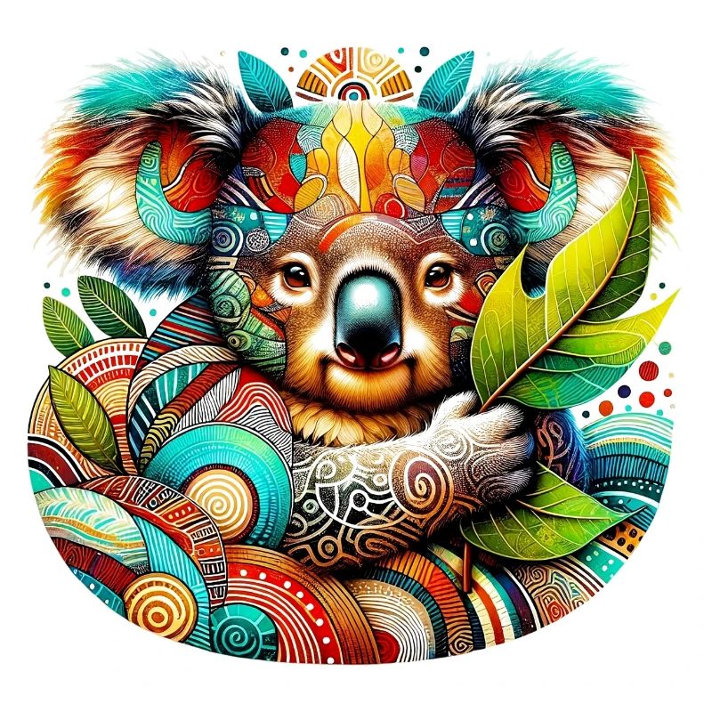 Artistic Koala