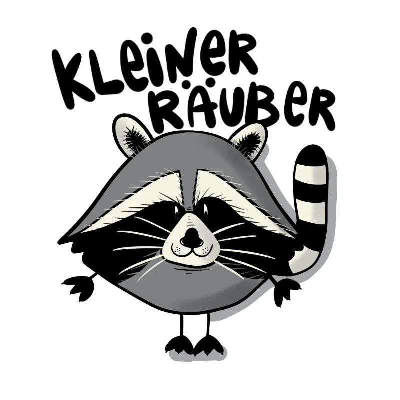 Waschbär Räuber