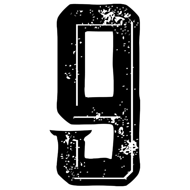 9 Zahl Symbol