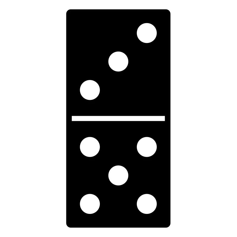 DOMINO STONE 3:5 - VARIABLE COLOR - VECTOR DESIGN!