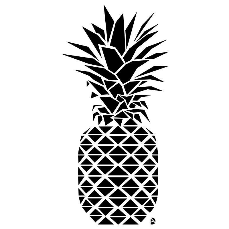 AD Geometric Pineapple