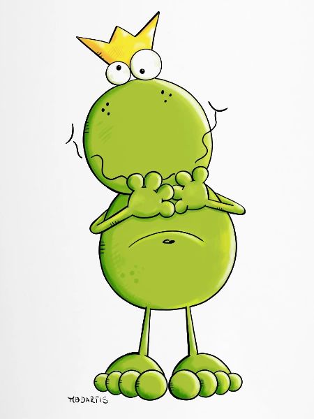 Frosch mit Krone