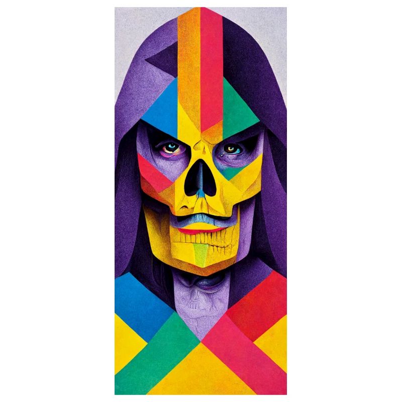 Skeletor geometric head